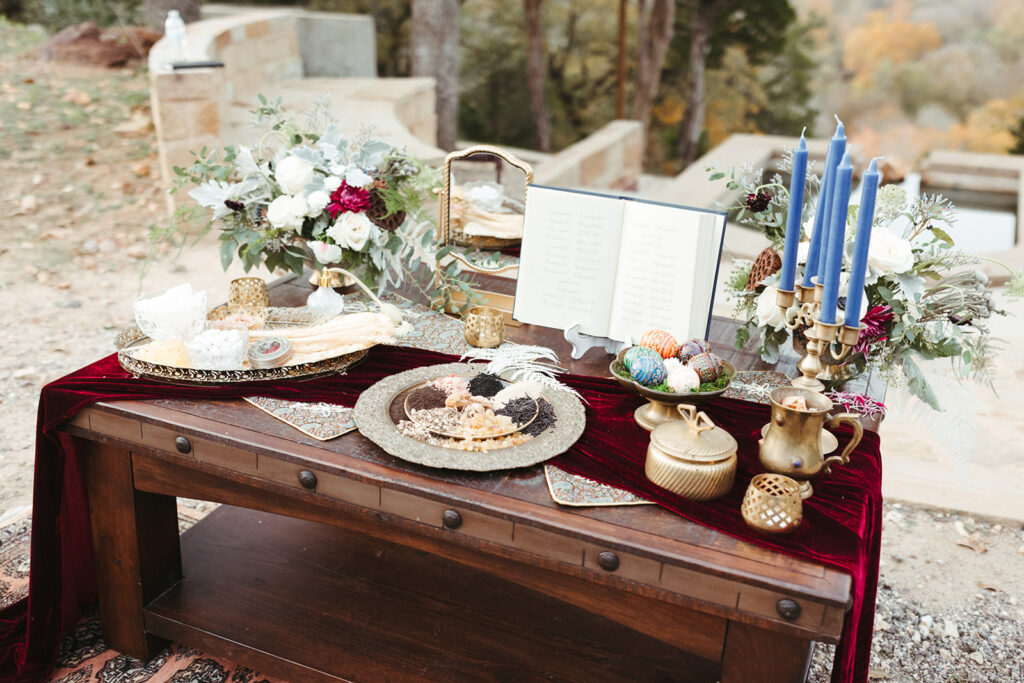Persian wedding traditions at Shiraz Garden in Texas